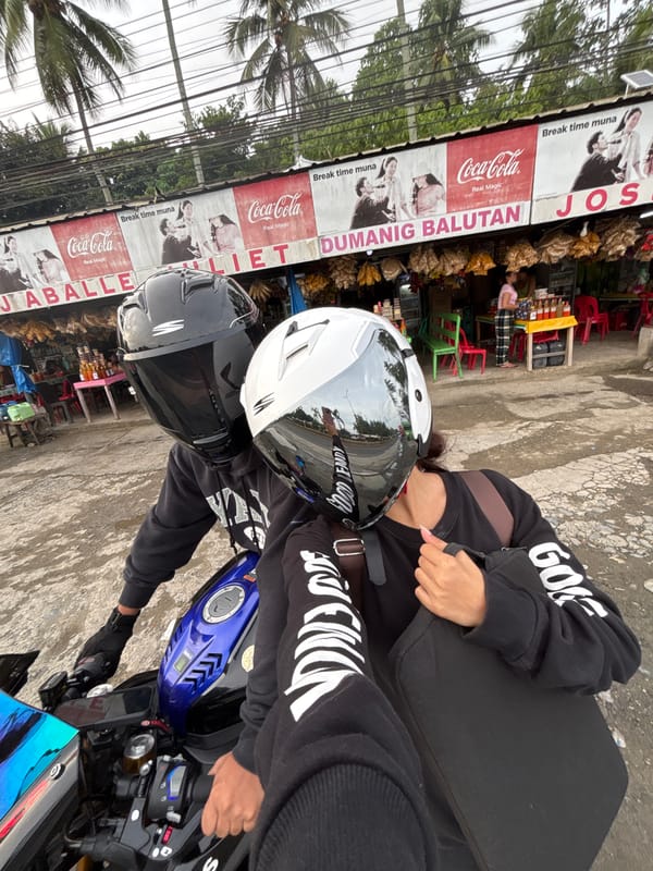 Evening motorcycle gathering documented in Carmen, Philippines