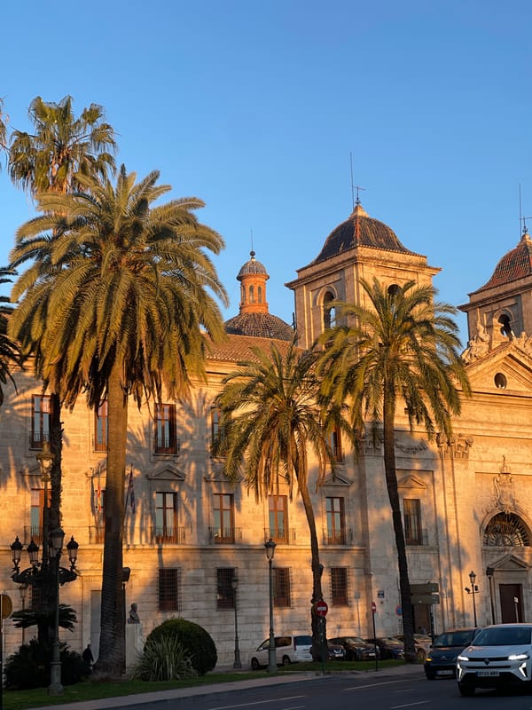 Morning street scenes captured across Valencia's historic districts