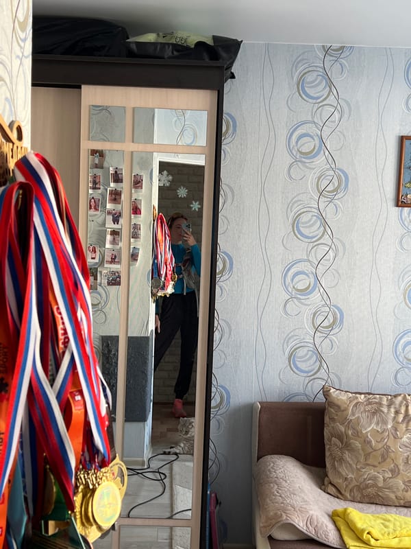 Early morning domestic moments captured in Chaikovsky, Russia
