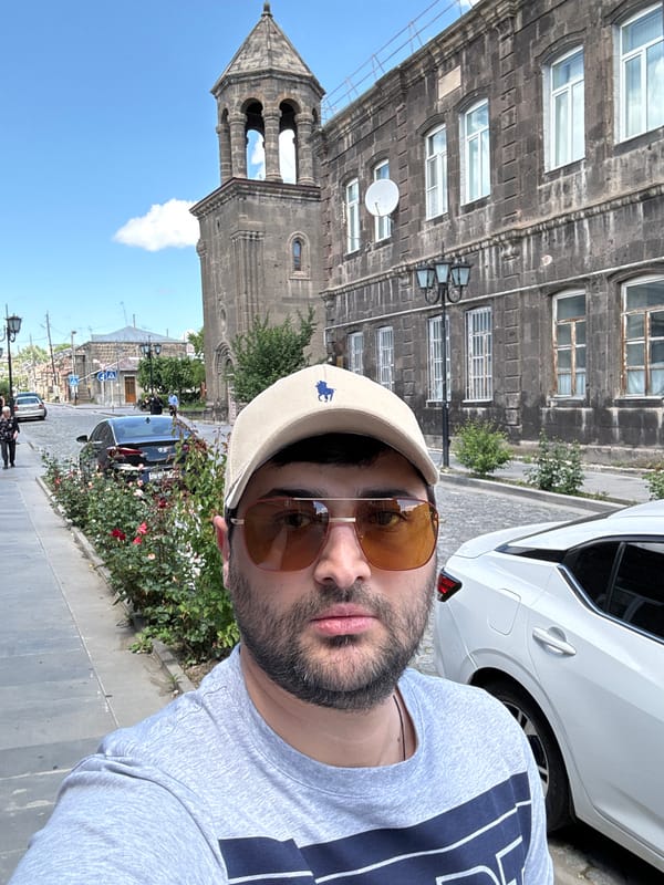 Morning stroll through a historic European city center
