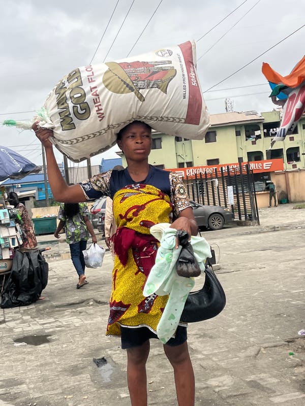 Ado street life: goods in motion through a Nigerian market district