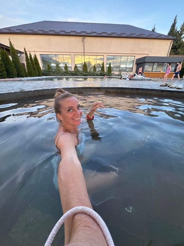 Swimmers enjoy pool activities in Kara-Oy, Kyrgyzstan