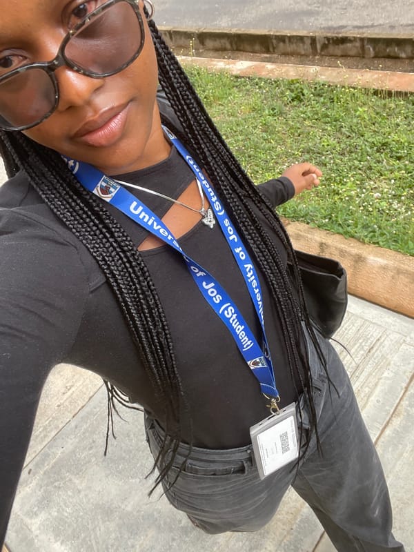 Students on campus at University of Jos, Nigeria
