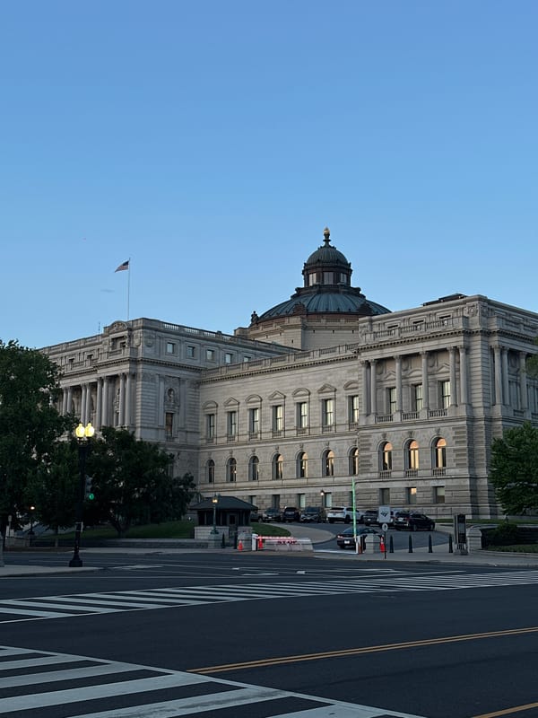 Capitol Building and local dining captured in D.C. walkabout
