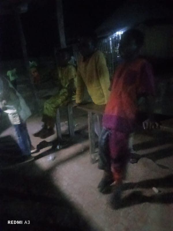 Night out on the streets of Jalingo, Nigeria