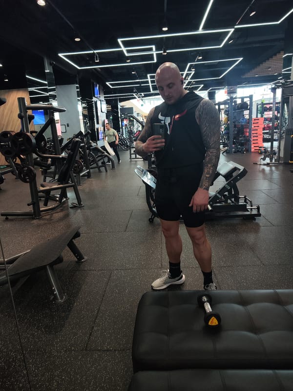 Workout session documented at Pulse gym in Burgas