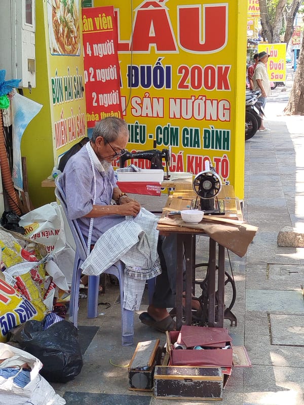 Early morning lakefront venue activity documented in Ho Chi Minh City