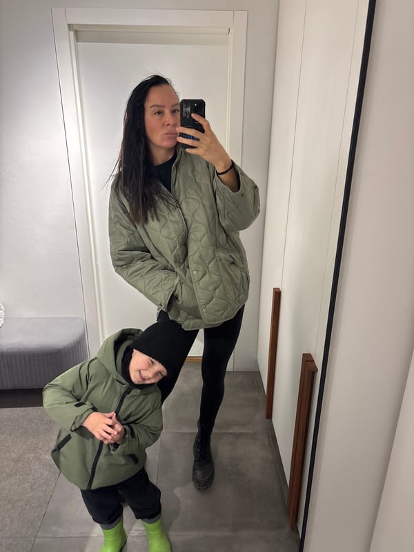 Woman, child document quiet morning moments in Chaikovsky home