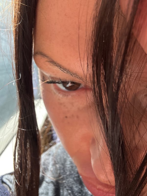Morning train journey documented through personal portraits in Sevenoaks