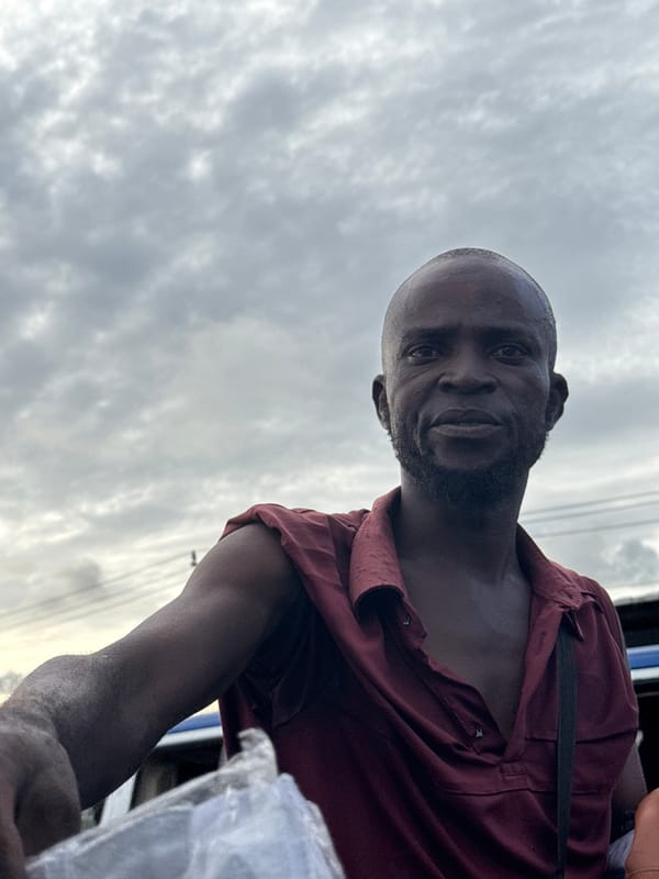 Everyday street scenes documented in Igboefon, Nigeria