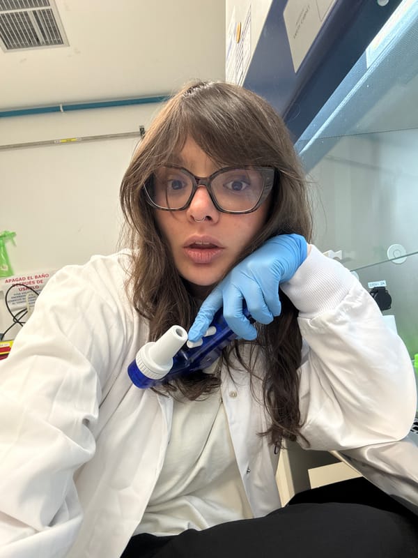 Scientist conducts laboratory research in Santiago de Compostela