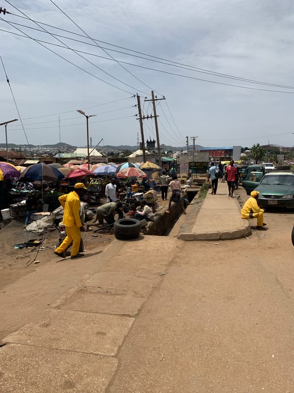 Daily street commerce observed in Rafin Par, Nigeria