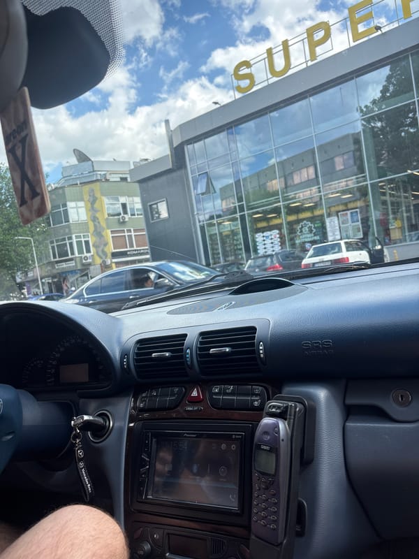 Casual afternoon documented in Dobrich: car journey and travel memories