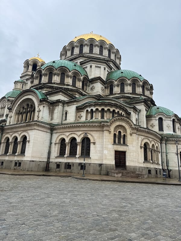 Alexander Nevsky Cathedral documented in Sofia, Bulgaria
