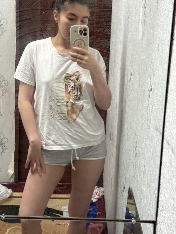 Chill Tashkent evening: a grey cat, VR gaming, and everyday moments