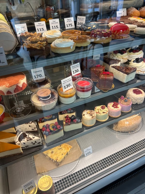Summer morning in Fontanka: gardens, pastries, and street scenes