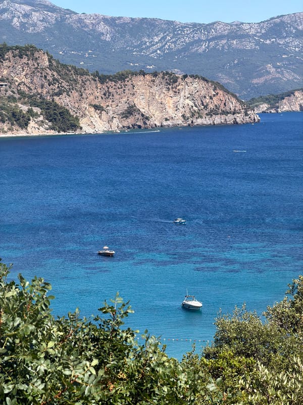 Adriatic coastline views near Dubraljevina, Montenegro