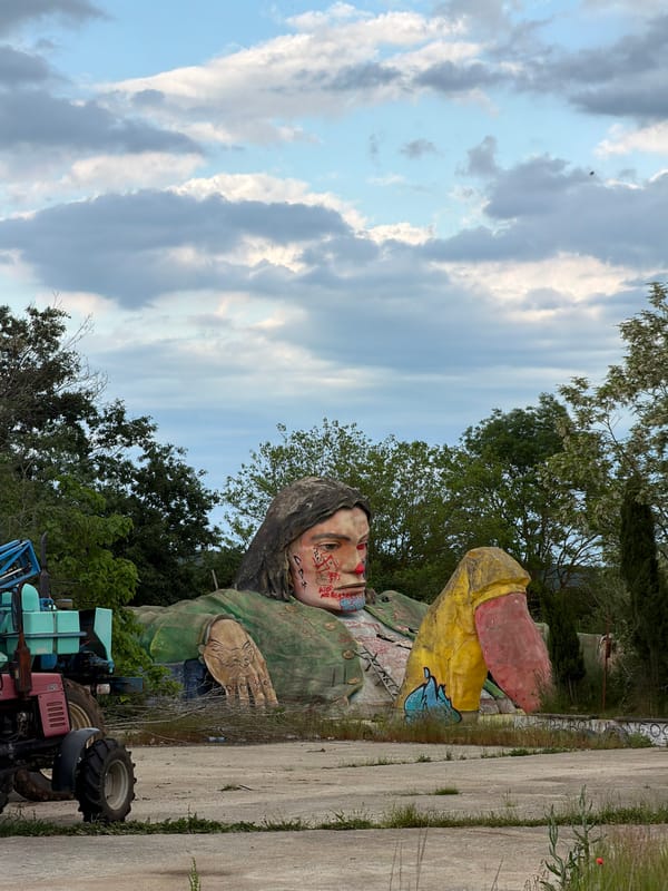 Abandoned fairytale theme park documented in Bulgarian countryside