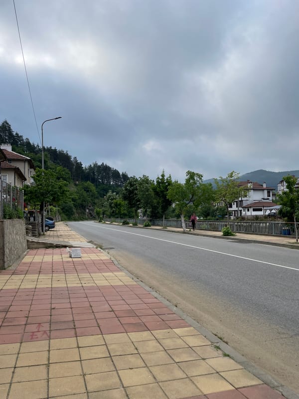 Morning documentation of daily life in Zlatograd, Bulgaria