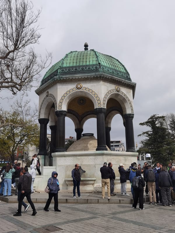 Morning scenes documented around Istanbul's historic Sultanahmet district