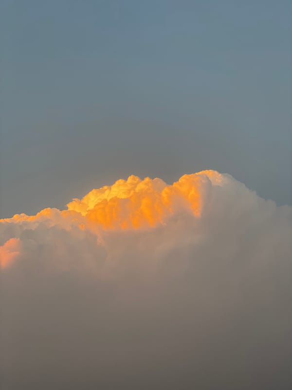 Large cloud formation observed over Pokhara, Nepal