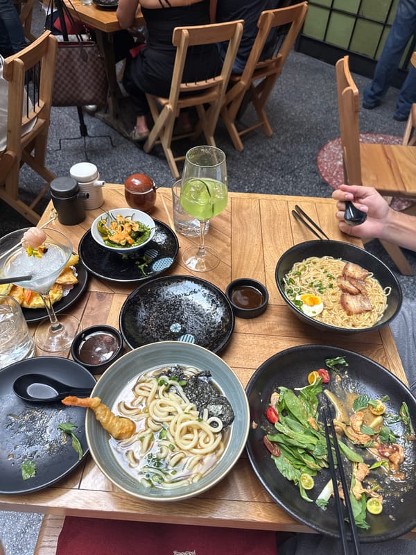 Couple enjoys evening dinner date at Mexico City restaurant