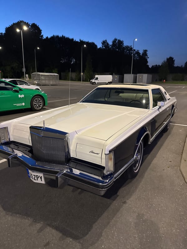 Evening browse through Tallinn garden center and vintage car spotting