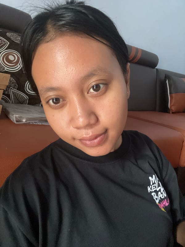 Casual selfie session at a home in Jambearum, Indonesia