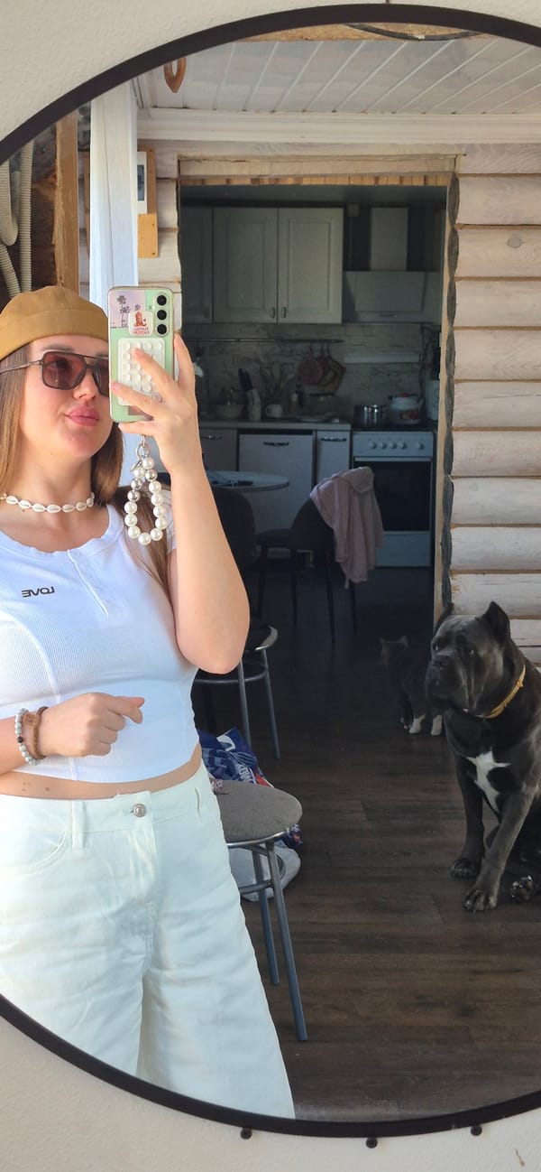 Woman documents early morning activities across multiple locations