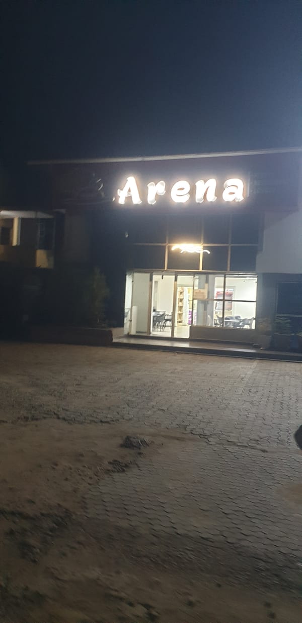 Nighttime street life documented in Narayi, Nigeria