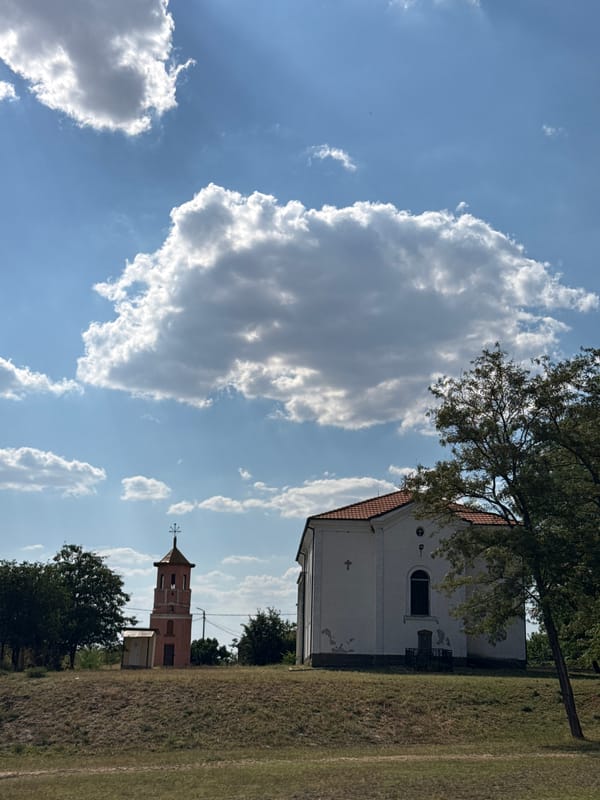 Quiet afternoon scenes from a small Bulgarian village