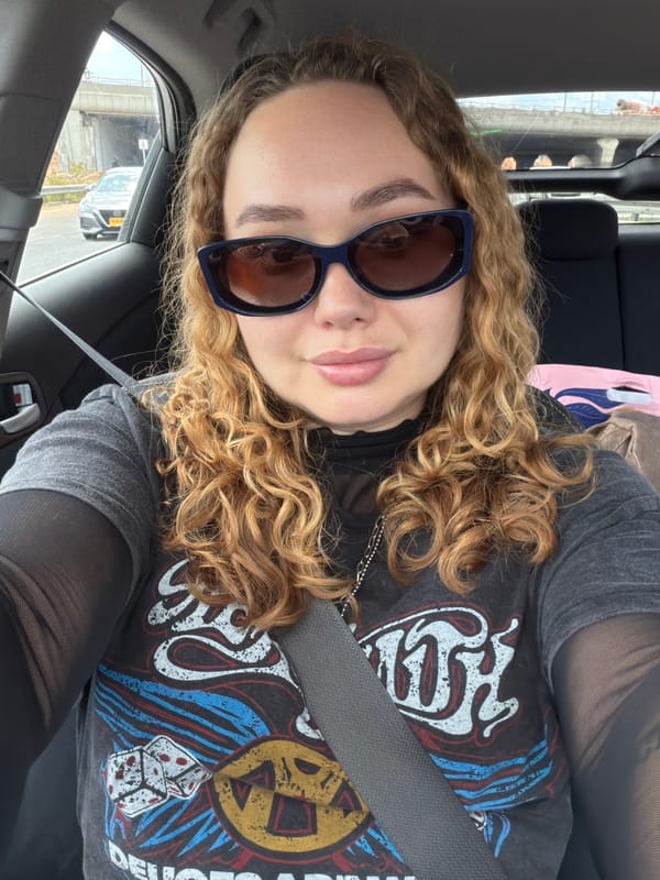 Person photographed sitting in car in Ramat HaSharon