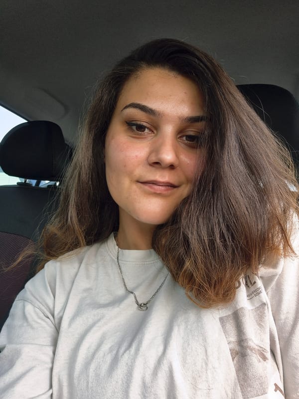 Woman photographed in vehicle portraits across Sofia Bulgaria