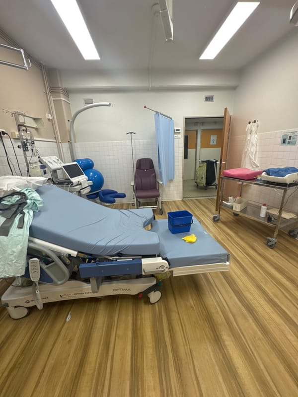 Medical facility interior documented in Tourcoing, France
