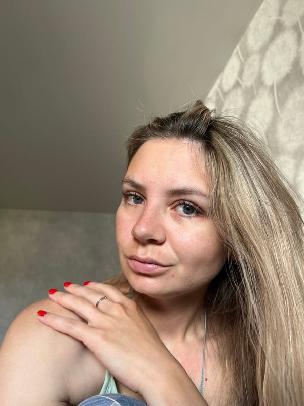 Casual at-home selfies and a toddler photo in Chaikovsky