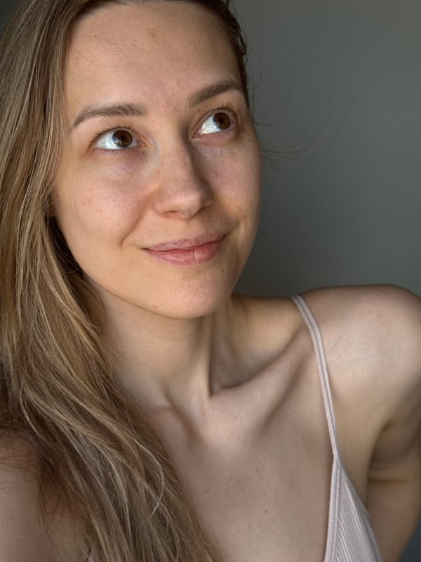 Portrait of freckled woman captured in Chaikovsky, Russia