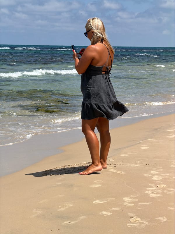 Morning beach scenes documented in Bat Yam, Israel