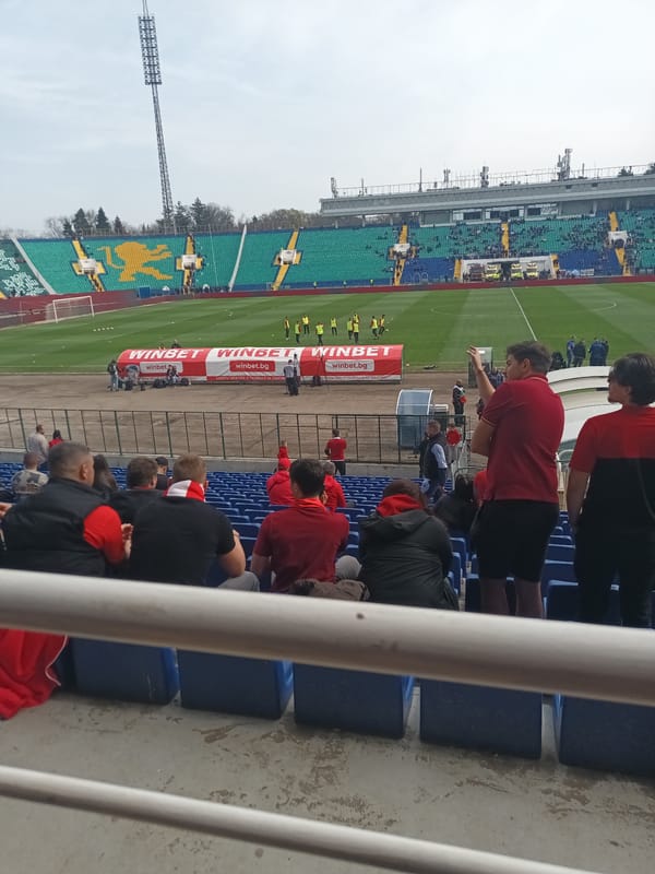 Soccer match draws crowds to Sofia stadium Monday