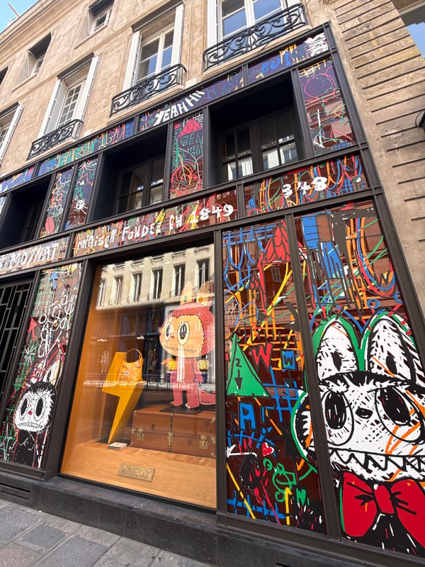 Morning stroll captures typical Parisian street scenes and storefronts