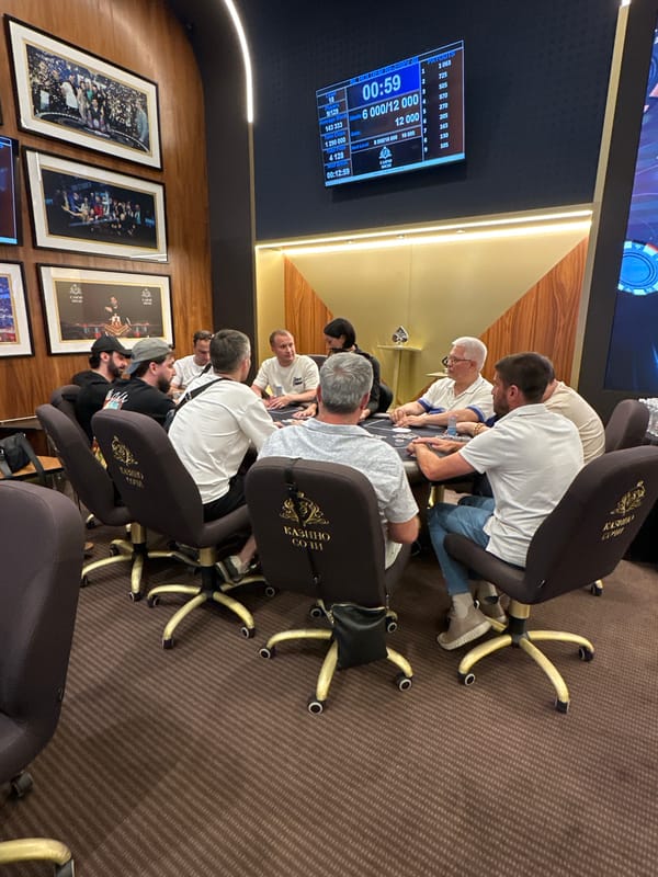 Poker tournament in session at Sochi Casino, Estosadok