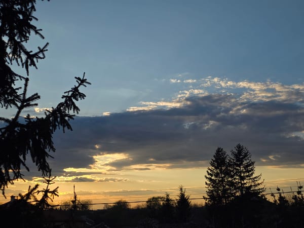 Evening sunset and indoor moments captured in Yagodovo, Bulgaria