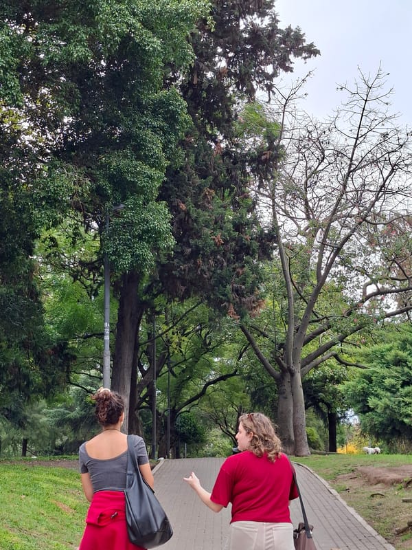 Evening street life documented across Buenos Aires neighborhoods