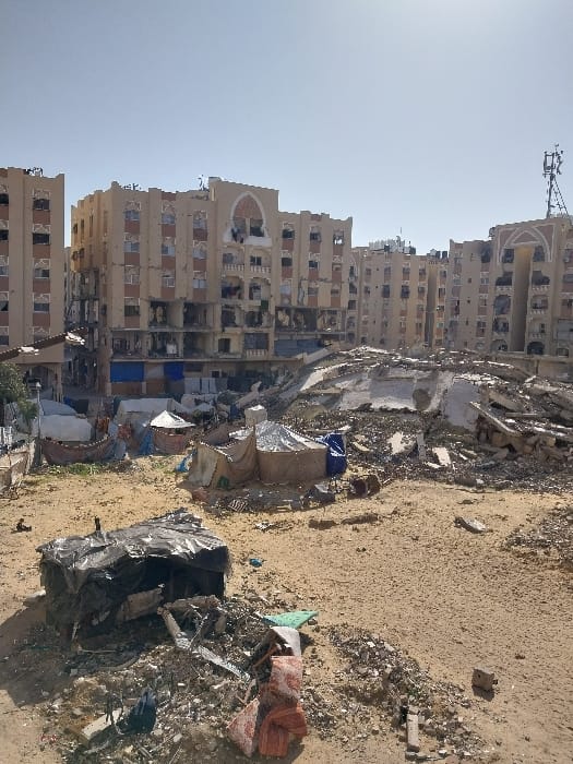 Widespread destruction and displacement documented in Khan Yunis