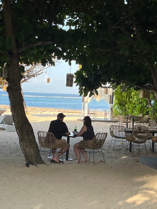 Traditional Indian wedding ceremony held at beachside venue in Kuta