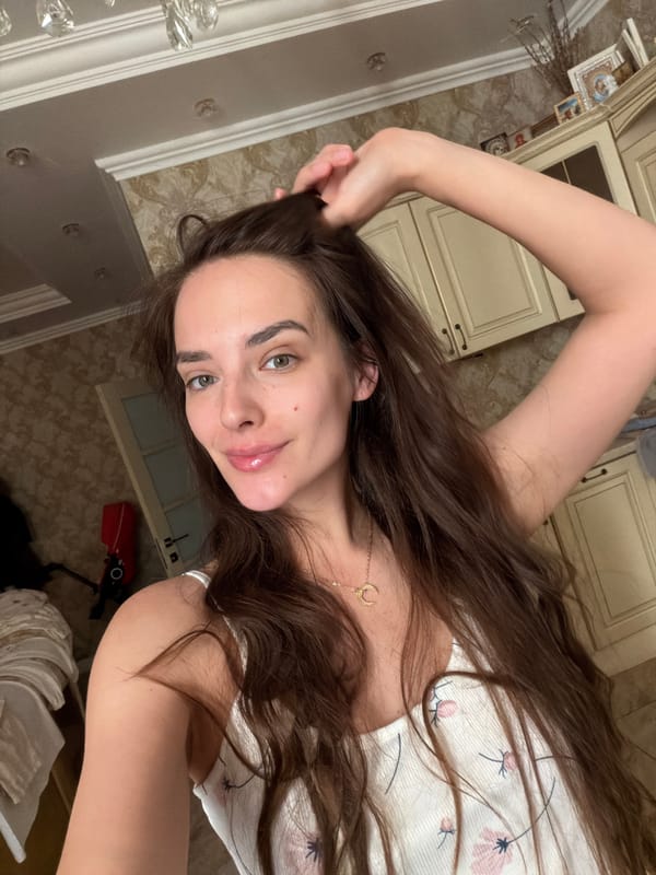 Indoor selfie moment in Ufa, Russia