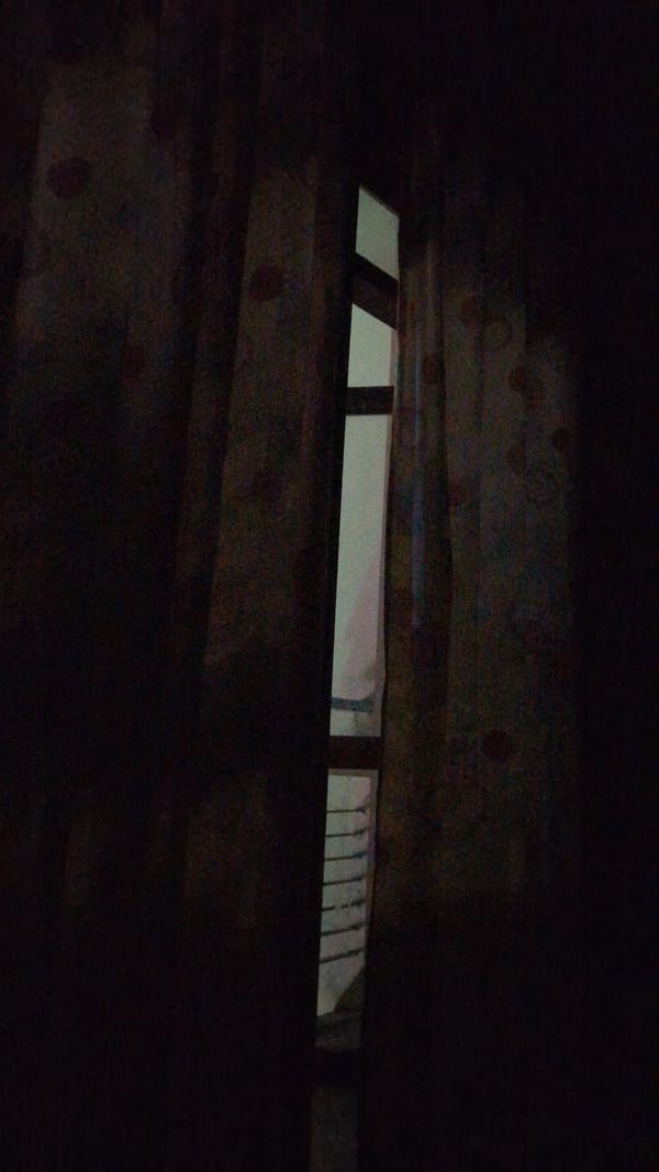 Indoor view through wooden structure in Tuy Hòa