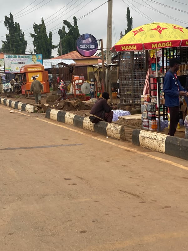 Morning street commerce unfolds across Nigerian towns