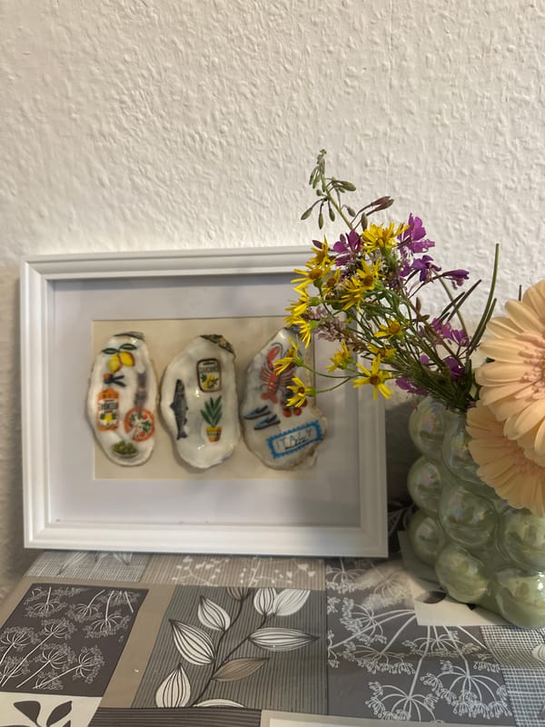 A scattered mix of home, nature, and food snapshots