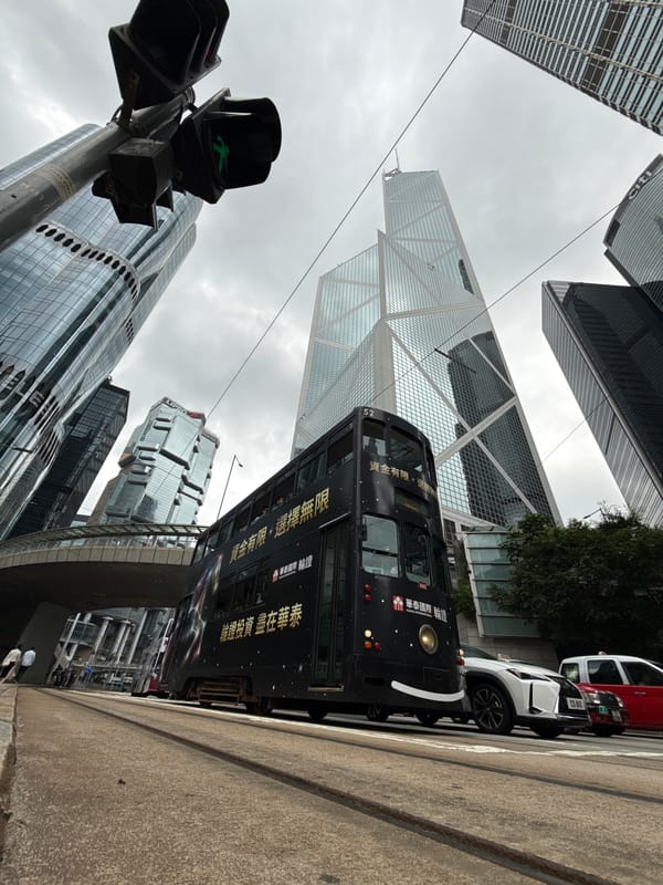 Early morning Hong Kong street scenes captured downtown