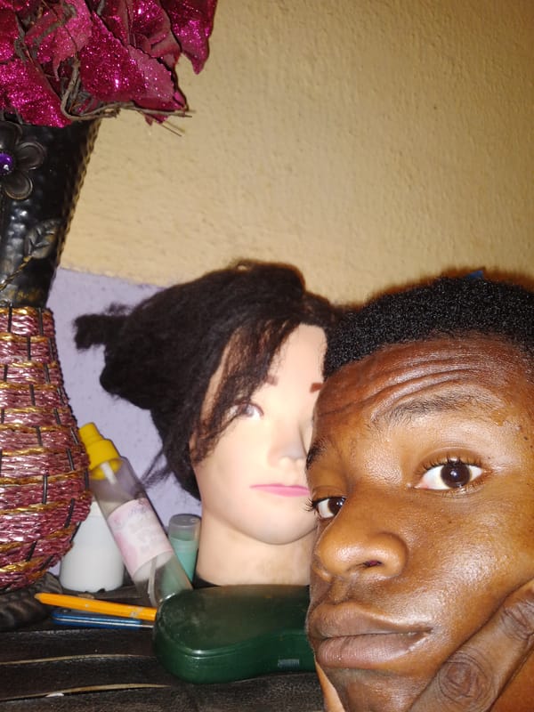 Casual intimate moments captured in Narayi, Nigeria residential setting